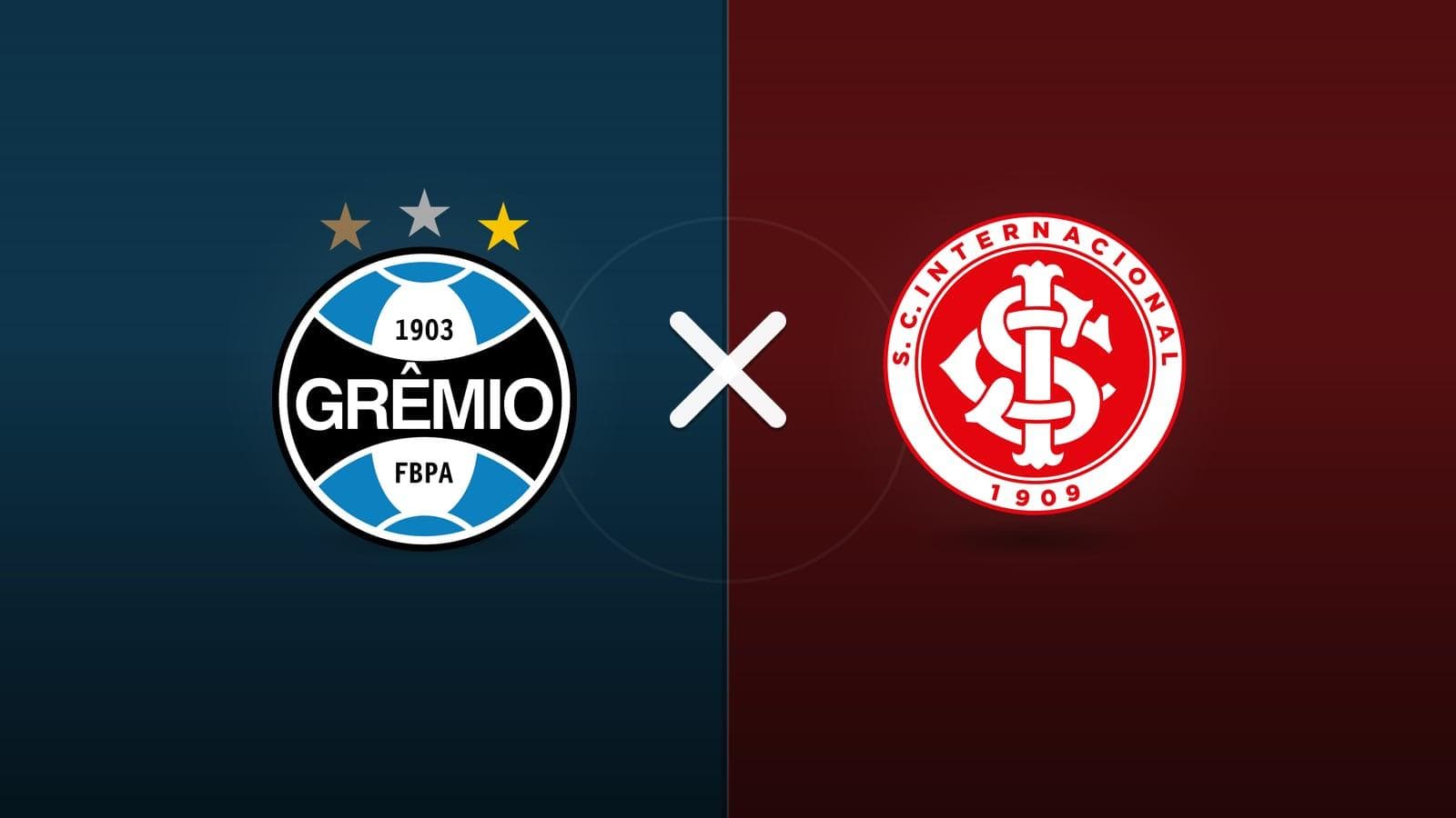 Grêmio x Internacional jogam hoje às 20h00 pela Copa Do Brasil. Foto: Diário 24 Horas / Montagem