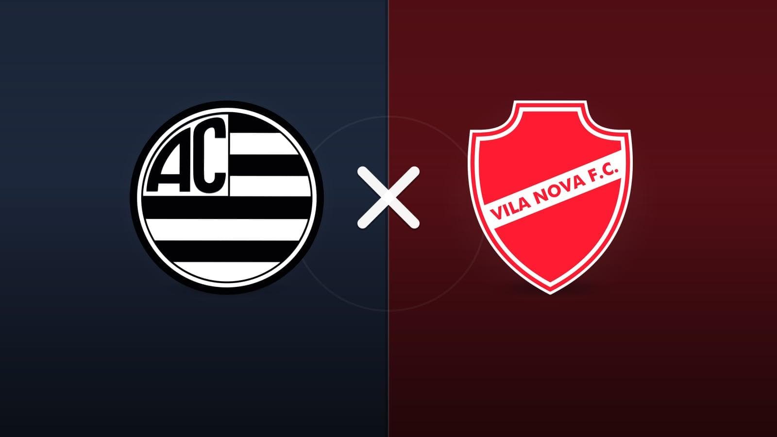 Athletic Club x Vila Nova jogam hoje às 20h30 pela Serie B. Foto: Diário 24 Horas / Montagem