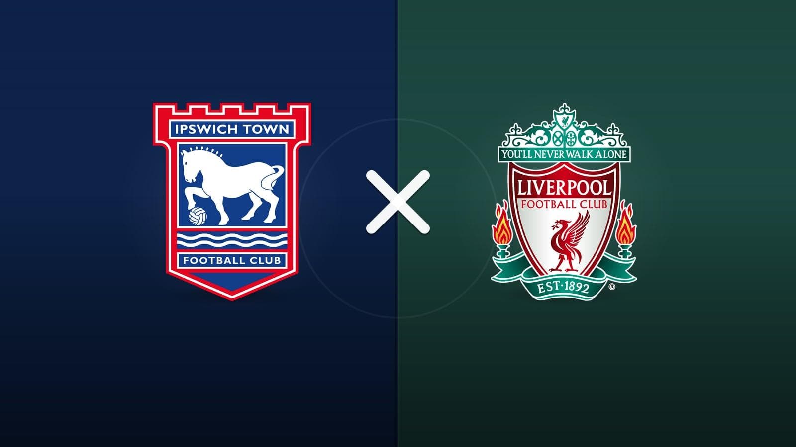 Ipswich x Liverpool jogam hoje às 16h00 pela Premier League. Foto: Diário 24 Horas / Montagem