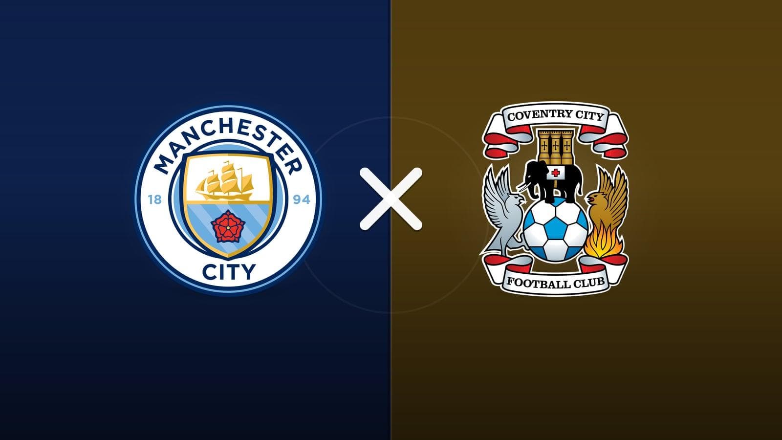 Manchester City x Coventry jogam hoje às 11h00 pela Premier League. Foto: Diário 24 Horas / Montagem