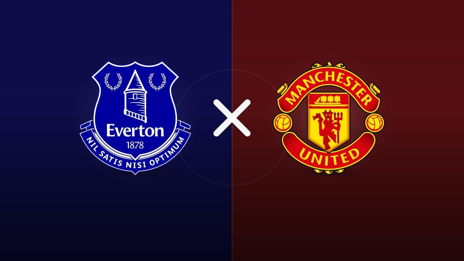 Everton x Manchester United jogam hoje às 10h00 pela Premier League. Foto: Diário 24 Horas / Montagem