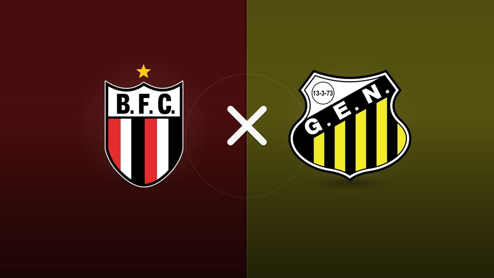 Botafogo-SP x Novorizontino jogam hoje às 19h30 pela Serie B. Foto: Diário 24 Horas / Montagem