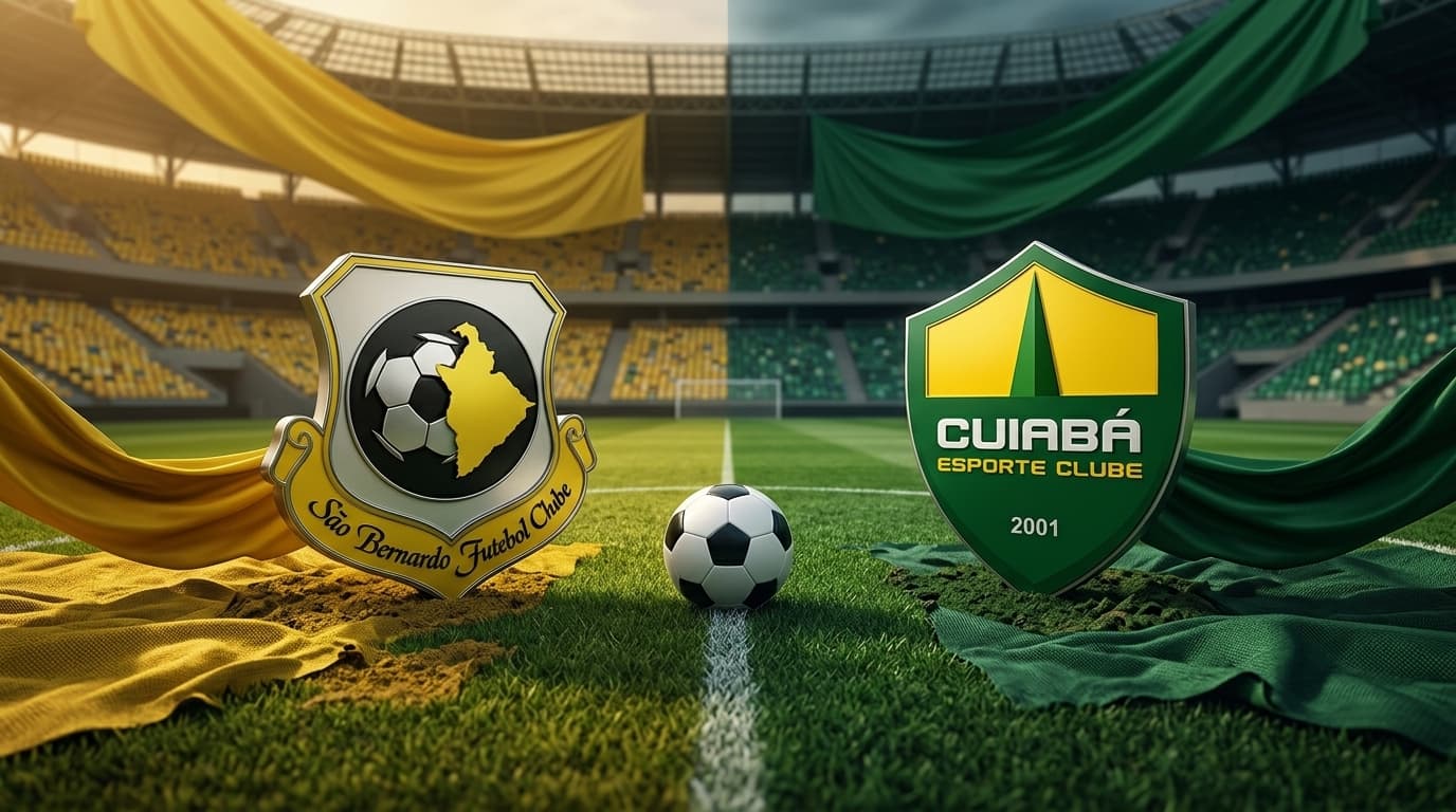 São Bernardo x Cuiabá jogam hoje às 16h00 pela Serie B. Foto: Diário 24 Horas / Montagem