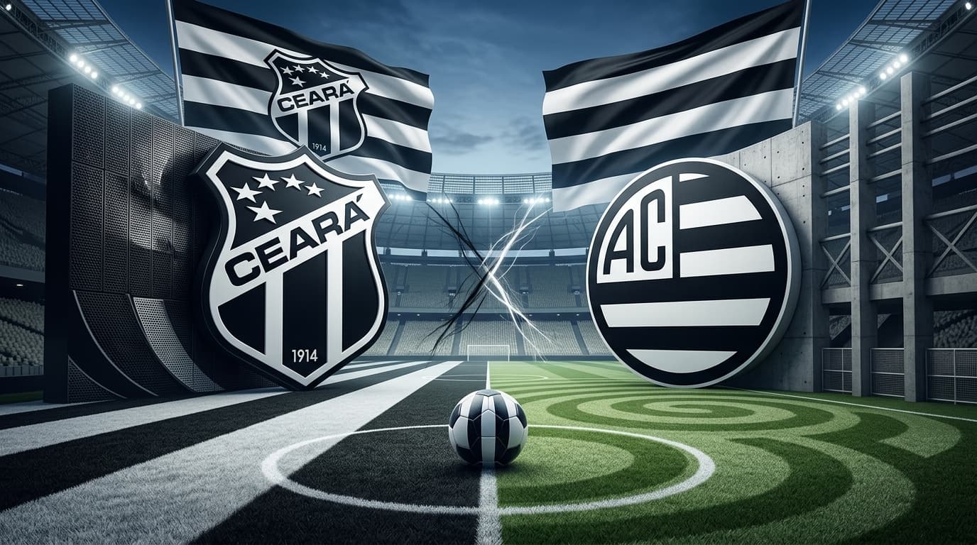 Ceará x Athletic-MG jogam hoje às 20h30 pela Serie B. Foto: Diário 24 Horas / Montagem