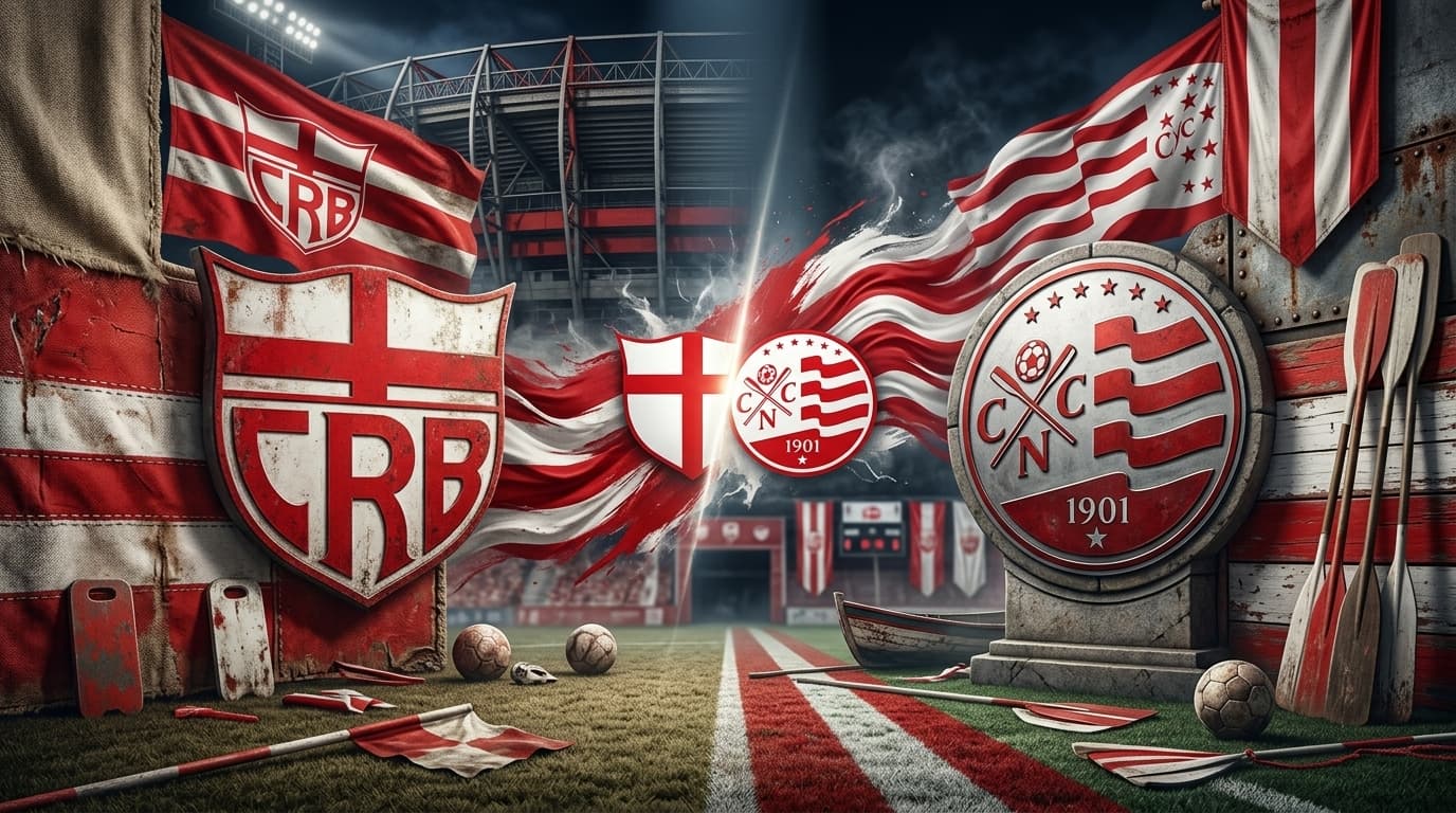 CRB x Náutico jogam hoje às 20h00 pela Serie B. Foto: Diário 24 Horas / Montagem